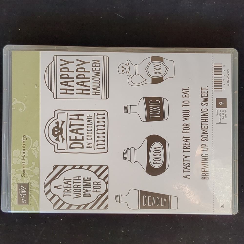 Sweet Hauntings Stampin Up stamp set